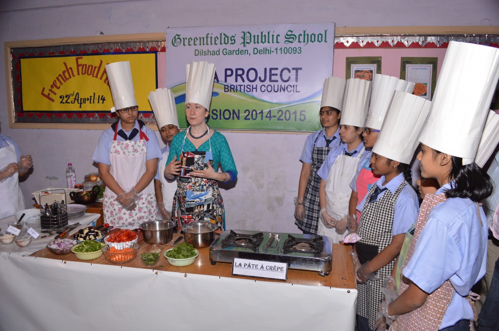 Le Frehindi’s French Food Festival at our Partner School