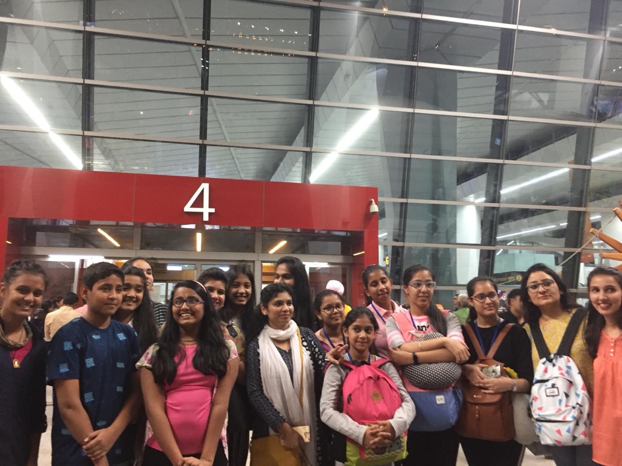Nantes in France welcomes Indian School Group on 20th May 2019
