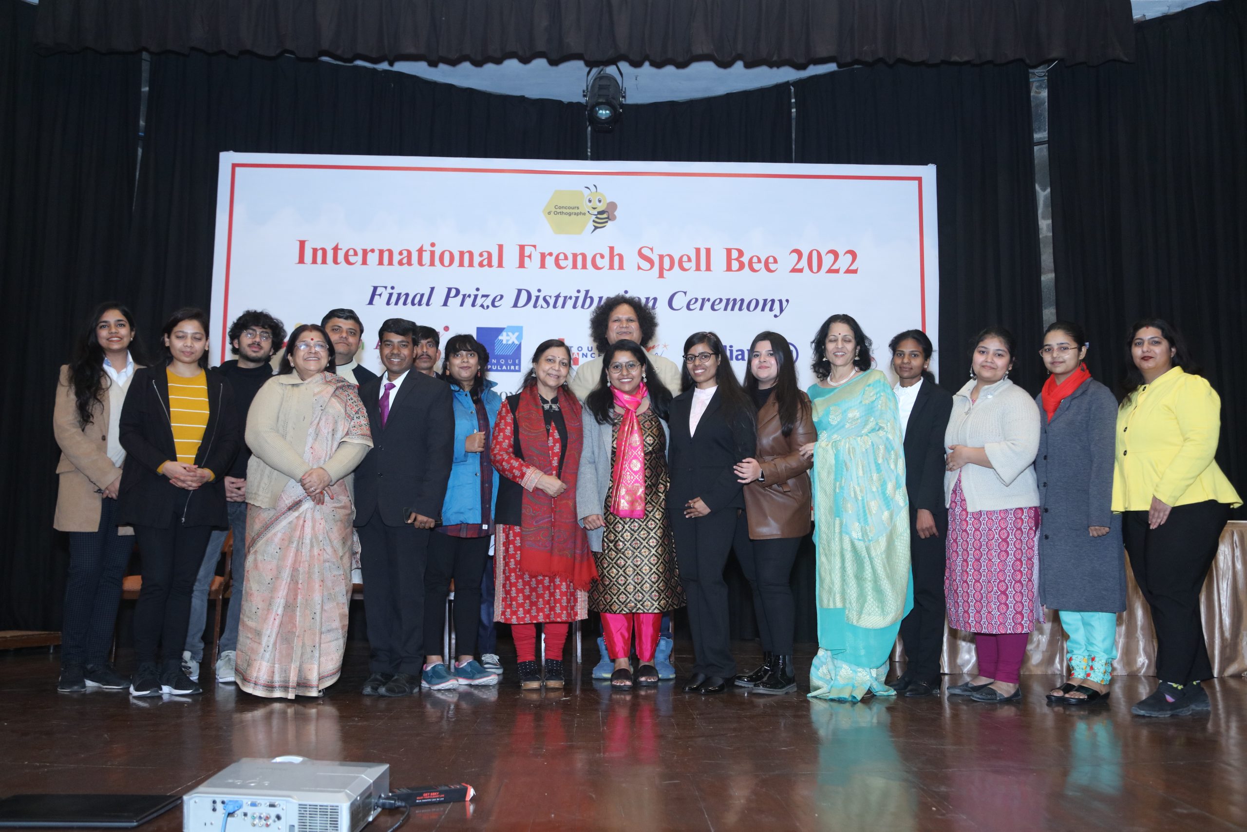 closing ceremony of international french spell bee